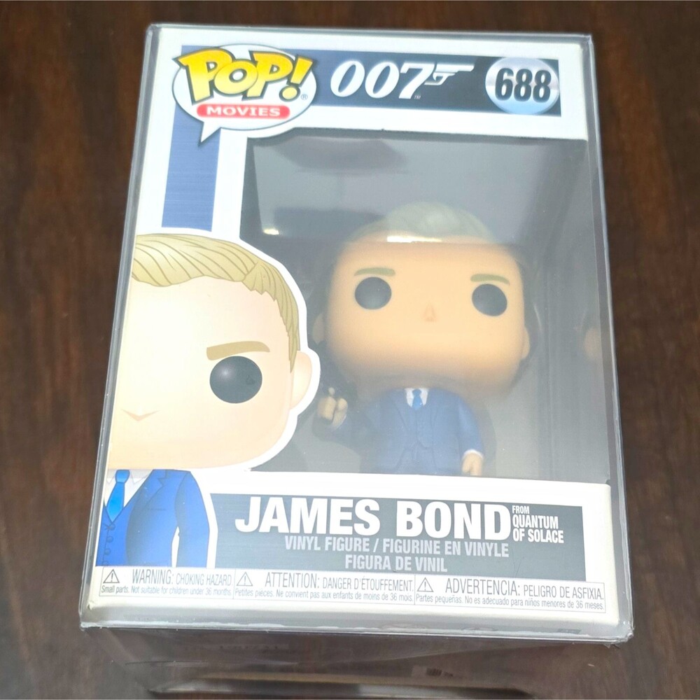 Funko Pop! Vinyl: 007 James Bond - Quantum of Solace #688 With Protector